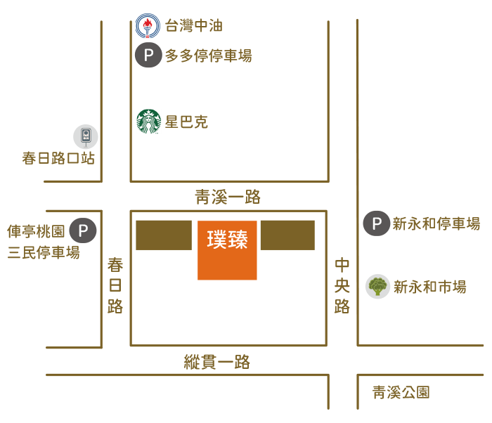 璞臻診所交通方式